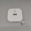 AEGISLINK Smoke and Carbon Monoxide Detector 10-Year Lifespan with Replaceable Battery, Photoelectric Fire Alarm and Electrochemical CO Alarm with Test/Silence Button, SC200, 1-Pack