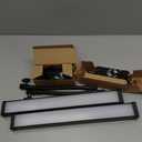 LED Video Light Stick Wand Kit-Photography Lighting with Adjustable Tripod Stand, 9 Color Filters, Gepege 2 Packs 5600K Dimmable Portable Video Studio Lighting for Live Streaming/Portrait/Vlog