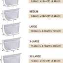 Vercord Purse Insert Organizers for Tote Handbag Bag in Bag with Zipper Liner Bag Organizer for Women 14 pockets