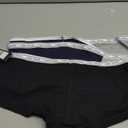 Tommy Hilfiger Women's Intimate Underwear Basics Cotton-soft Boyshort Panties, 6-pack (Large, Navy /Red /Heather Grey /Black /Heather Grey)