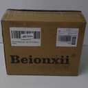 Beionxii Pendant Lights Kitchen Island 2 Pack, Brushed Nickel Hanging Lights Fixtures with Clear Glass, Kitchen Pendant Lighting Over Island, Hanging Lights for Sink Dining Room Entryway BX-PL03BN-2CG