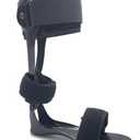 AFO Drop Foot Brace Medical Ankle Foot Orthosis Support Foot Drop Postural Correction Brace (Medium, Left)