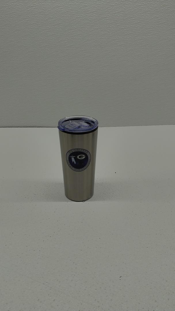 Cowboy Bigfoot We Believe Green Bay Stainless Tumbler 