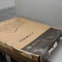 YITAMOTOR Floor Mats Fit for Ford F-150 2015-2026 & F150 Lightning 2022-2026 SuperCrew (Rear w/o U-Seat Flat Storage),TPE All Weather Truck mats, 1st & 2nd Row