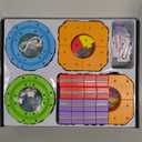 klick Rail Electric Train Set 3D Magic Flexible Race Track for Kids 3 4 5 6 7 8 Years Old, Race Car Track with Anti-Gravity, Educational STEM LearningToy for Boys Girls Birthday