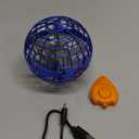 Flying Orb Ball Toy - 2025 Upgraded Magic Flying Orb Toy with LED Light 360Rotating, Boomerang Flying Toys Indoor Outdoor Fun Games, for Boys Girls Adults Kids (Blue)