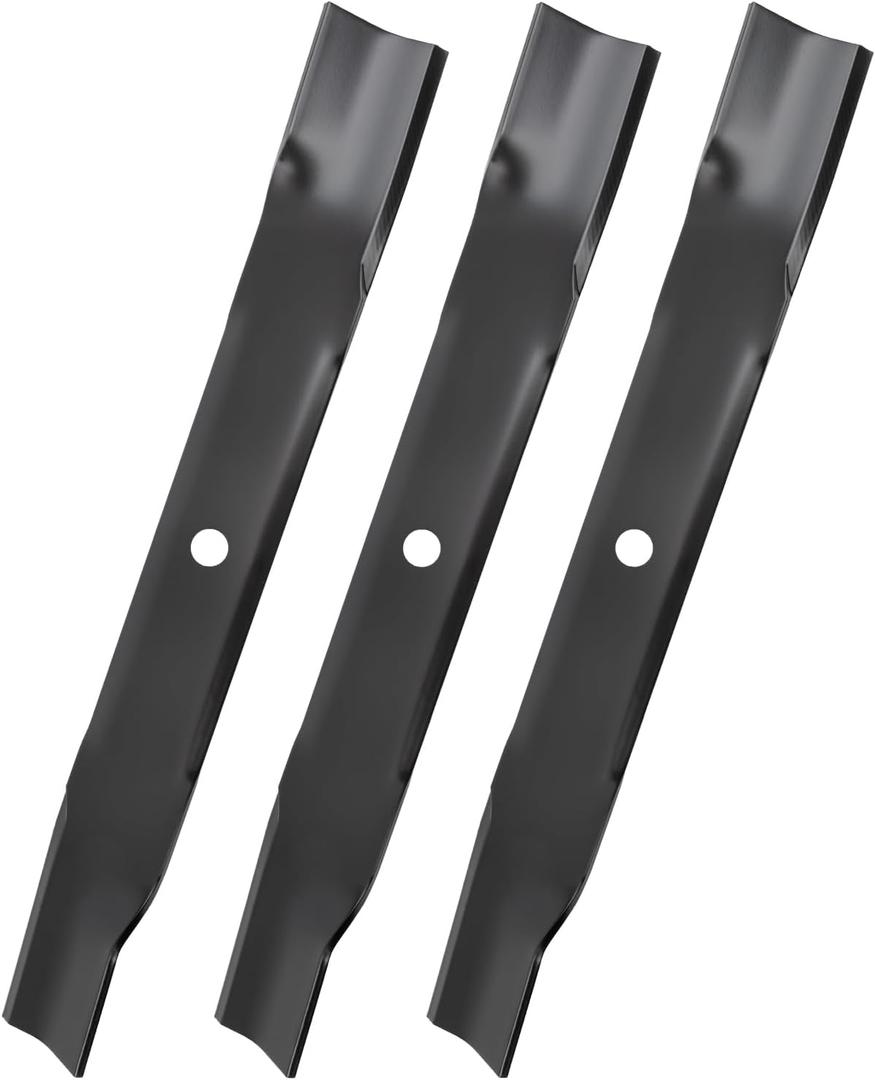 115-2454-03 Lawn Mower Blades Compatible with T oro Time Cutter SS5425 54 Inch Deck, High Lift Blades Replace for 115-4999 115-4999-03 115-9650-03, Fit for Ex Mark Quest E-Series S-Series, 3 Pack