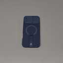 SURITCH for iPhone 16 Pro Max Case with Magnetic Camera Slide Cover and Adjustable Kickstand, Compatible with MagSafe, Shockproof Bumper Case Slim Protective Cover 6.9 Inch, Blue