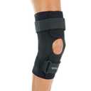 United Ortho USA35011 Wraparound Hinged Knee Brace, XXXXL, Black
