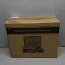 Turntable Vinyl Record Player 3-Speed Suitcase Portable Belt-Driven Record Player with Built-in Speakers RCA Line Out AUX in Headphone Jack Vintage White