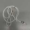 CACOE Phone Lanyard 2 Pcs-1 Pcs Adjustable Neck Strap, 1 Pcs Wrist Strap, 2 Pads, Universal Crossbody Multi functional Cell Phone Lanyards Compatible with Most Smartphones(White)