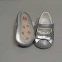 Meckior Infant Baby Girls Soft Sole Bowknot Princess Wedding Dress Mary Jane Flats Prewalker Newborn Light Baby Sneaker Shoes, 12