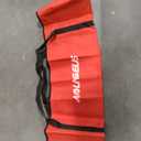 7'X7' Softball Practice Net - Pitching & Batting Net with Baseball Tee, Batter Dummy, Strike Zone & Bow Frame