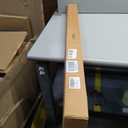 AOSKY Blackout Roller Shades Cordless Blinds for Windows, Free-Stop Shades with Valance, Thermal Insulated Fabric, UV Protection, Blinds for Home and Office (35.5" W x 72" H, Linen Cream)