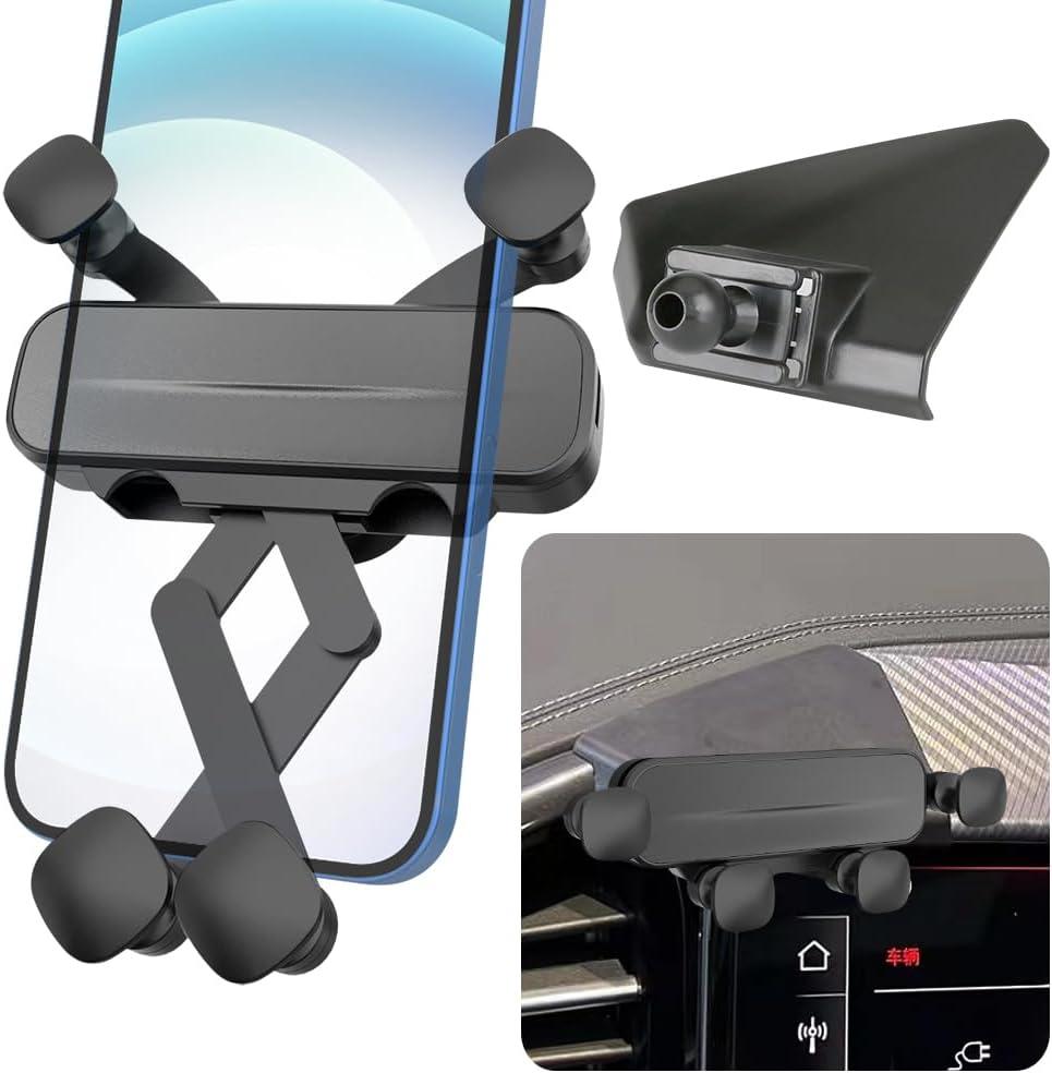 Car Phone Holder Mount for Audi Q4 Etron 2022 2023 2024 2025 Sportback Auto Accessories Interior Decoration Mobile Cell Smartphone Bracket
