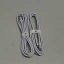 USB C to C Cable 3A Fast Charging [2 Pack, 6FT] USB Type C Cable Upgraded Extra Durable Braided USBC Cord iPhone USB C Charger for iPhone 17/16/15/Pro Max/Samsung Galaxy S23/LG and More-Silver