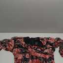 Lulus Pearl Long Sleeve Floral Maxi Dress for Women Plunging VNeck ALine Cocktail Dress (XL)