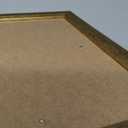 Wood 8x10 Frame Set Gold, Ornate Natural Wooden 10x8in Picture Frames, Modern Golden 8 x 10inch Gallery Photo Pic Frame, Horizontal Vertical Wall Mounting Tabletop Display 1Pc (No plexiglass)