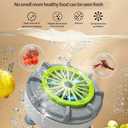 Seattleget Efficient Portableplug-in Fruit and Vegetable Washers, 2025 New Portable Rechargeable Automatic Vegetable Washing Machine,Cleaning Fruits, Vegetables andMeat
