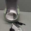 Electric Cheese Grater for Block Cheese - 3 in 1 Rotary Cheese Grater Electric Rotary Grater Salad Shooter Electric Slicer for Cheeses, Fruits, Vegetables and Nuts (Green)