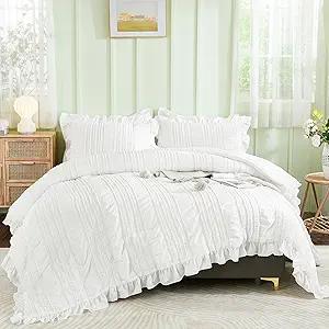 Wongs Bedding White Queen Tufted Pillow Case 90 x 90 Inch