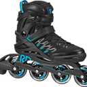 Roller Derby Aerio Men's Inline Skates (10, Black/Blue)