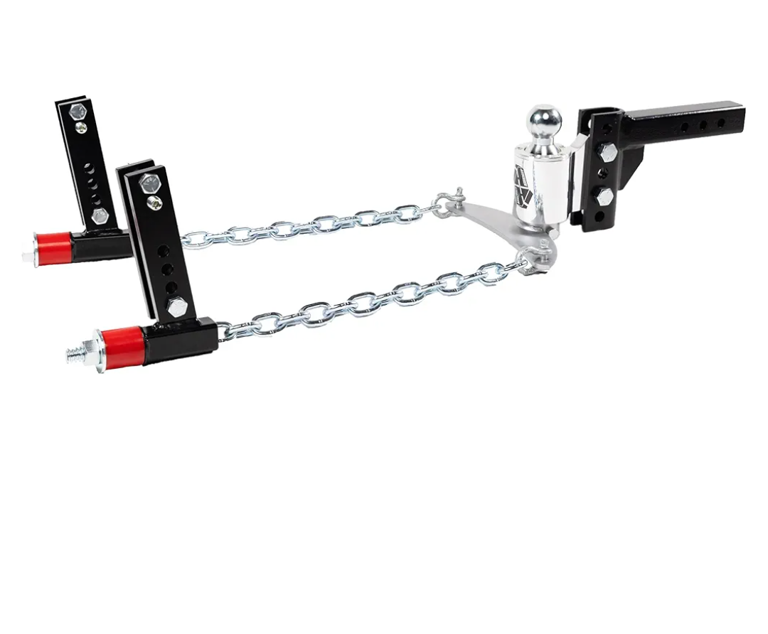 Andersen Hitches No-Sway Weight Distribution Hitch 4in Drop/Rise 2-5/16in Ball - 4-3/8in Brackets