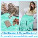 Oversized Turkish Beach Towel Blanket XXL Cotton Sandproof Towels Boho Woven Extra Large Big Sand Free Giant Throw Blankets Huge Quilt XL Picnic Camping Necessities Cloud for Adult Gifts (XXL(79x71 IN,200x180 CM), Aqua Turtle Maotand)