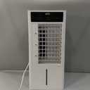 JRD 3-IN-1 Evaporative Air Cooler, 80 Oscillation Air Cooler with 3 Speeds, 4 Modes, 12H Timer, 2.4Gal Tank, Remote, Portable Swamp Cooler for Bedroom Home Office Garage (White)