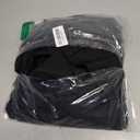 Kaximil Women's Square Neck Ruffle Hem Mini Dress Ruched Waist Long Sleeve Corset Short Party Dresses Size XL