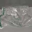 Shower Caddy Wall Mounted Suction Cup Storage Holder Shower Rack Large Organizer Bathroom Shelf No-drilling Shower Shelves with 4 Movable Hooks Wall Shelf Basket Rack (rectangular clear)