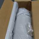 YJHome Portable AC Window Vent Kit with 5.9" Exhaust Hose & Universal Coupler, Air Conditioner Window Seal Kit with Plates, Upgraded Rain Cover, Portable Air Conditioner Window Kit for Sliding Window