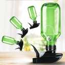 2 Pack 360 10oz Spray Bottles with Adjustable Spray Nozzles Green | 360 Inverted Spray Nozzle, Gravity Ball Designed for Cleaning Crack & Crevice, Leak-proof and Pressure-Resistant Design