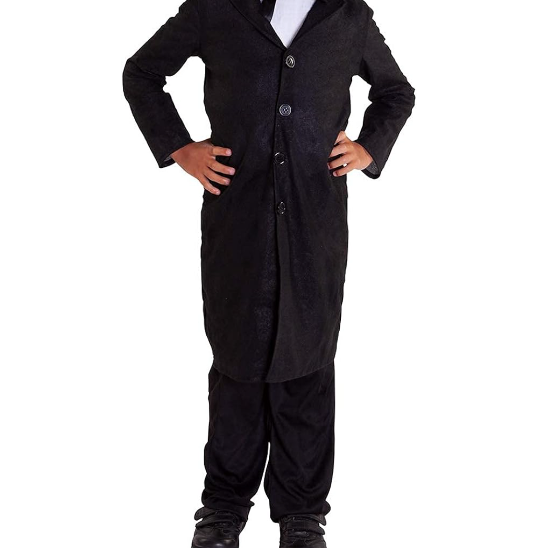 Morph Costumes Abraham Lincoln Costume For Kids - Presidents Day Halloween Outfit For Boys, Historical ,Size L