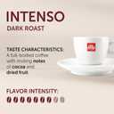 2 x Illy Espresso Compatible Capsules - Single-Serve Coffee Capsules & Pods - Intenso Lungo Dark Roast - Notes Of Cocoa & Dried Fruit Coffee Pods - For Nespresso Coffee Machines  10 Count (EXP 06/04/26)