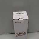 WillCome Personalized 20 Oz Tumbler Glass Cup with Lids and Straws, Customized Monogrammed Mug Birthday Gifts for Women, Cute Iced Coffee Cup, Customizable Drinking Glass for Smoothies, Beer, Amber,X