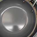 Martha Stewart Delaroux 10 Piece Stainless Steel Pots and Pans Kitchen Cookware Set w/PFAs Free Premium Nonstick Ceramic Interior