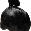 Rubies Samurai Wig for Adults, Men's No Size (Black)