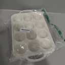 Vinino 2Pack Silicone Muffin Pan for Baking with Metal Reinforced Frame, 12 Cup Regular Size Cupcake Pan, BPA Free Silicone Muffin Tray, Cupcake Baking Pan Bite Molds for Oven Dishwasher Safe