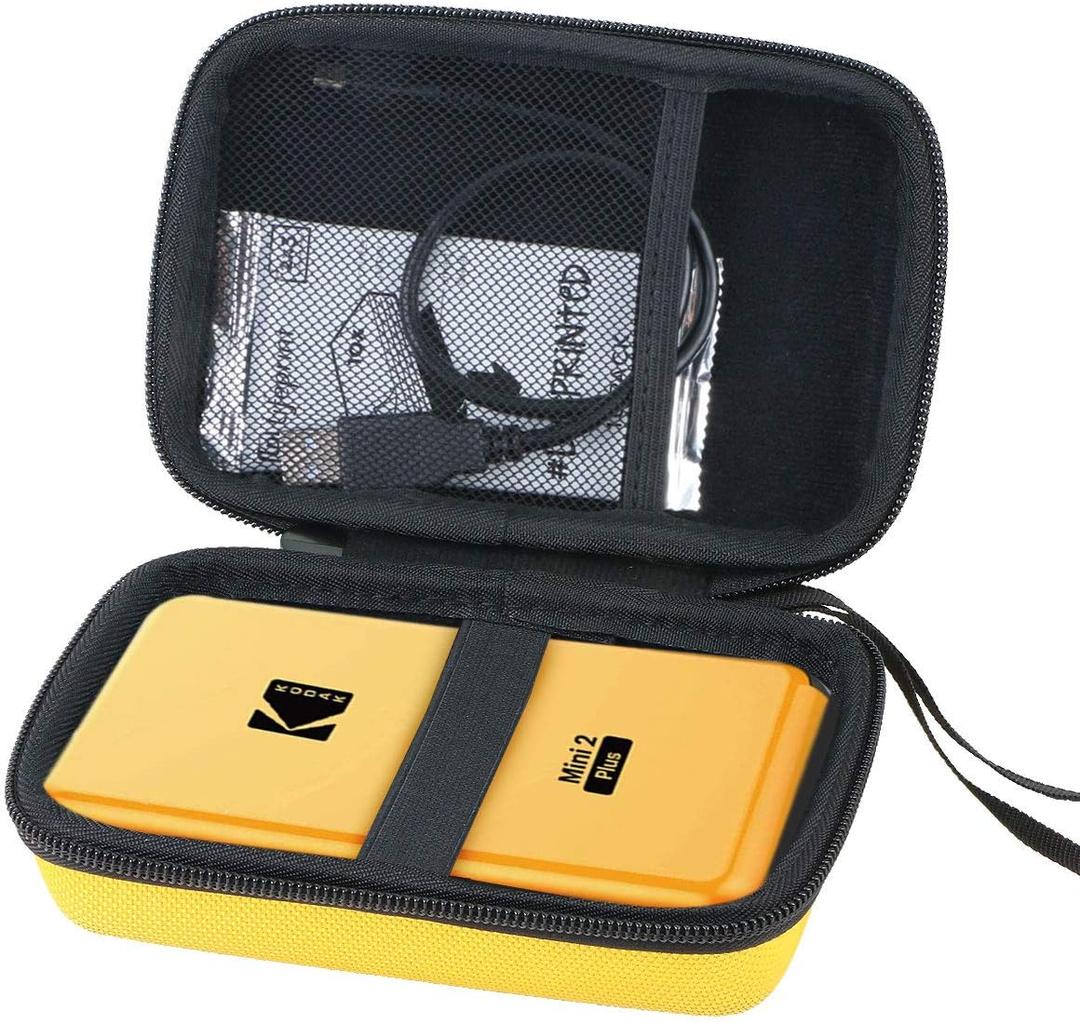 Aenllosi Hard Carrying Case Replacement for Kodak Mini Shot 2 Retro/All-New Mini Shot 2 (Yellow)