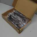 Ravinte 15 Pack | 6'' Curved Cabinet Pulls Matte Black Kitchen Drawer Pulls Arch Cabinet Handles 6Length, 3.75 Hole Center