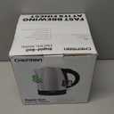 Chefman Stainless Steel Electric Kettle w/ 360 Swivel Base, Auto Shut Off & Boil Dry Protection, BPA-Free Interior and Cool-Touch Handle, 7+ Cup Capacity, 1.7 Liter, 1500W