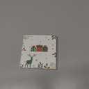 Lotus Stained Glass Ornament - Christmas Tree Decorations, Lotus Ornaments for Christmas Tree, Holiday Presents