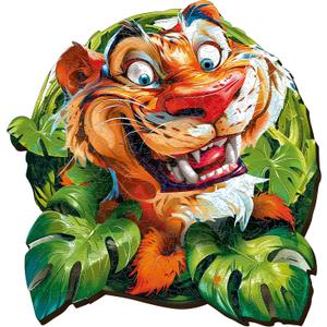 ESC WELT Wooden Puzzle Tiger 500 Pieces - Captivating Mind Entertainment for Teens and Adults - Fun and Environmentally Friendly Toy - Challenging Jigsaw Game - Wooden Puzzle