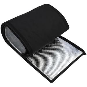 Zorsculpt Pipe Wrap 3-Layer Air Conditioner Pipe Insulation Cover for Exhaust Hose and HVAC Systems Weatherproof Fabric Protects RV Water Lines Pool Heating Pipelines Heat Pumps Reduces Noise