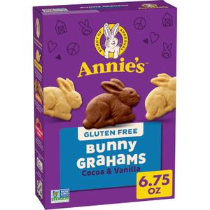 Annie's Gluten Free Cocoa and Vanilla Bunny Cookies, 6.75 oz (6.8 Ounce (Pack of 1))