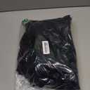 Hanes Mens Cotton, Moisture-wicking Crew Tee Undershirts, Multi-packs T-Shirt, Black - 7 Pack, Small US
