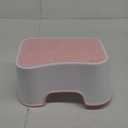 Step Stool for Kids, Cute Design Toddler Kids Step Stool for Kitchen Bathroom and Toilet Potty Training, Sturdy and Lightweight Non-Skid Safety Foot Stool (Pink)