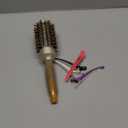 Fagaci Professional Round Brush with Natural Boar Bristle for Blow Drying, Nano Technology Ceramic + Ionic for Voluminous Healthy Hair Styling | Includes 4 Styling Clips