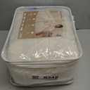 Electric Heated Blanket Twin Size, Washable Blanket Warmer for Home for Adults, Fast Heating Super Cozy Soft Fabric, 62" x 84", 9 Heat Levels, 1-9H Auto-Off, ETL Certified, Cream